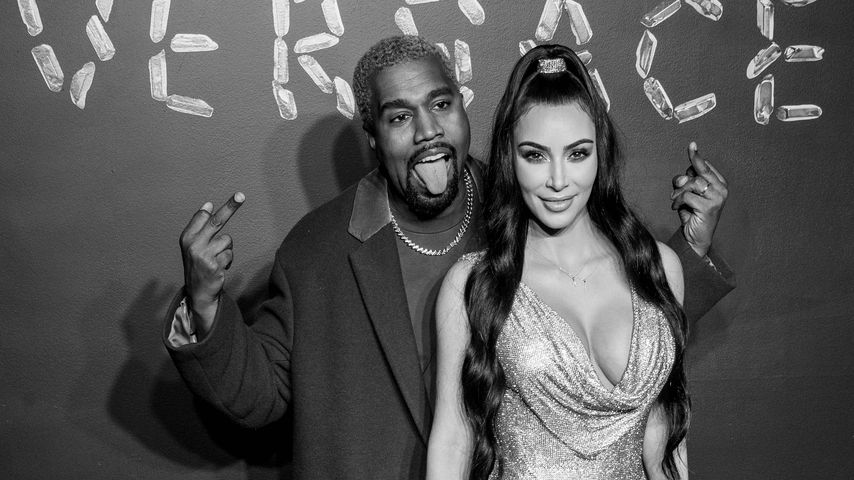 Kanye West und  Kim Kardashian, Dezember 2018