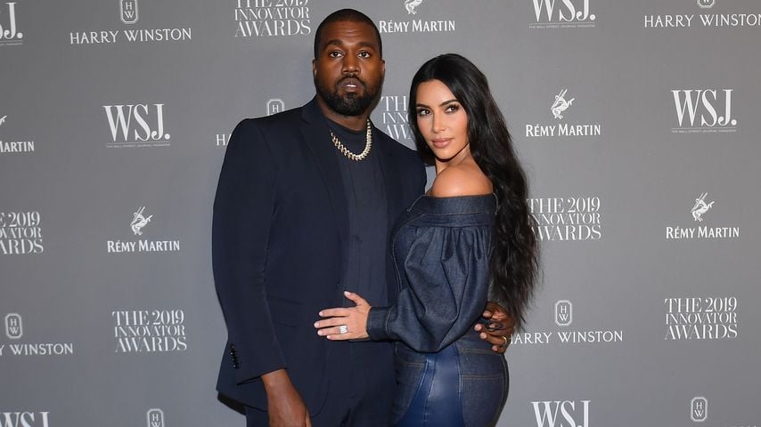 Kanye West und Kim Kardashian im November 2019