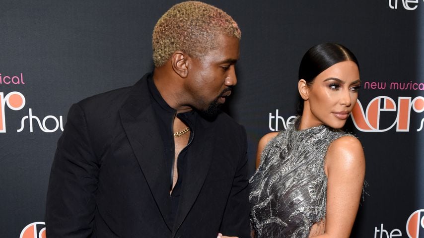 Kanye West und Kim Kardashian im Dezember 2018 in New York