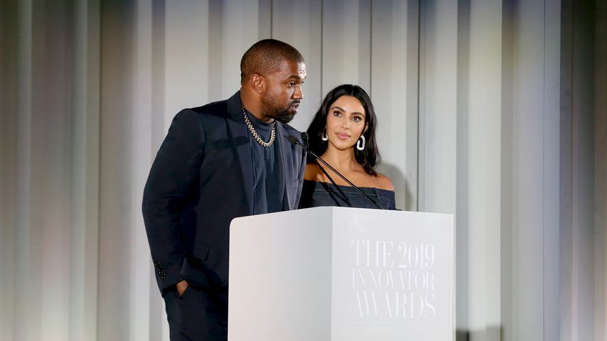 Kanye West und Kim Kardashian im November 2019