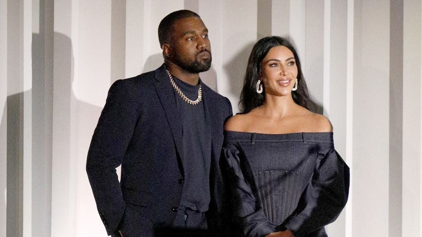 Kanye West und Kim Kardashian in New York im November 2019