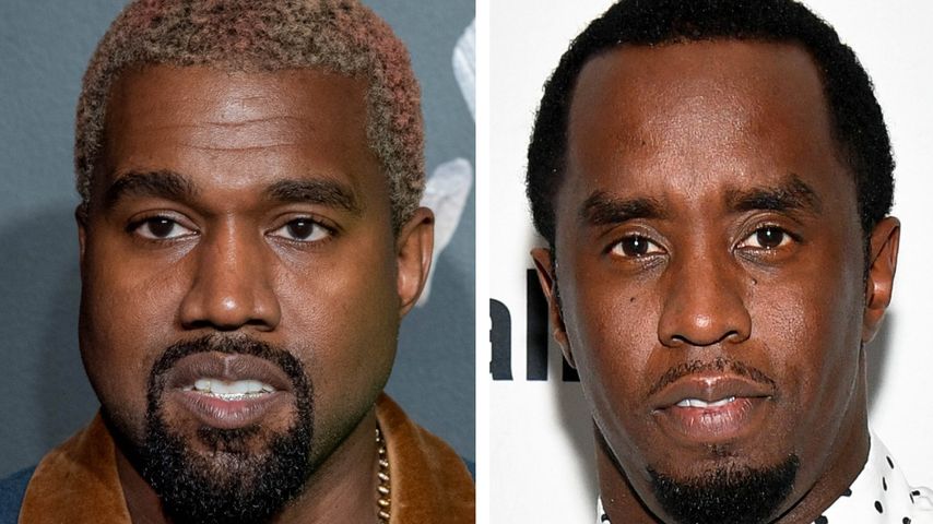 Collage: Kanye West und P. Diddy