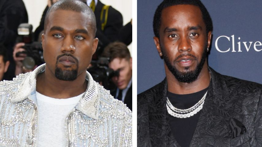 Collage: Kanye West und P. Diddy