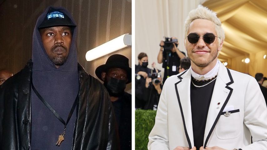 Wegen Kim: Kanye West plant Drohanrufe bei Pete Davidson