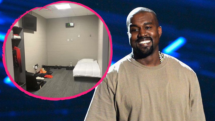 Kleines Zimmer ohne Fenster: Hier lebt Kanye West gerade