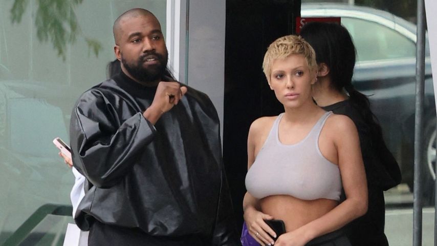Kanye West und seine Frau Bianca Censori, Mai 2023