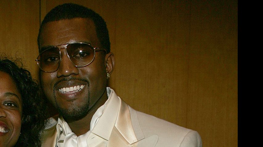 Kanye West und seine Mutter Donda West, Februar 2005