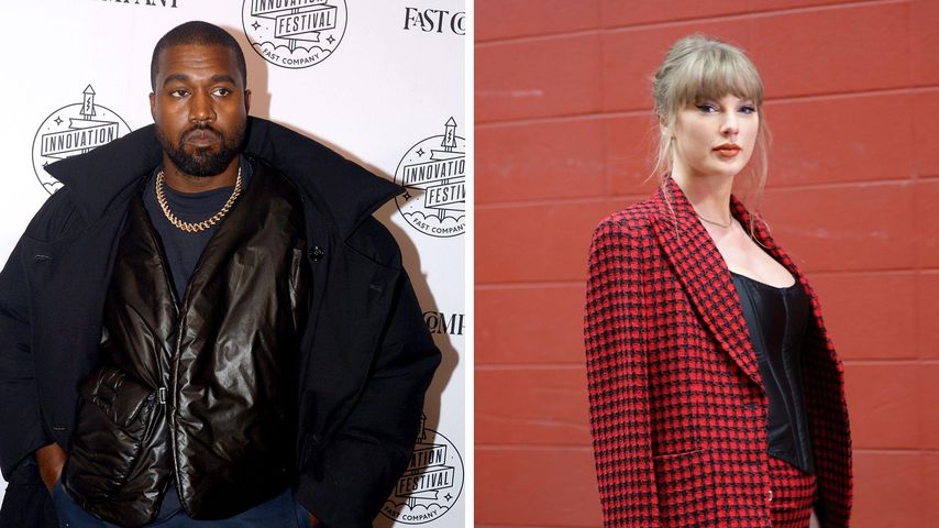 Collage: Kanye West und Taylor Swift, Musiker