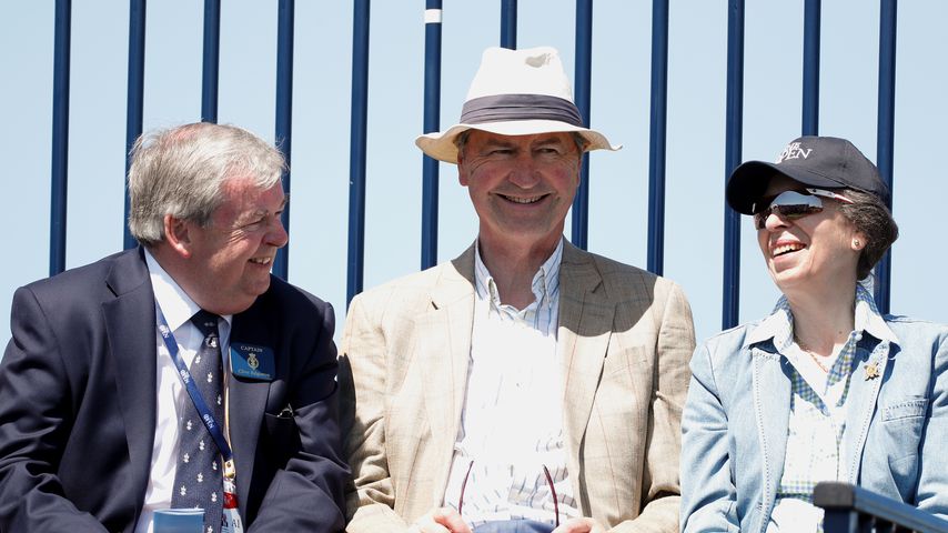 Clive Edginton, Timothy Laurence und Prinzessin Anne