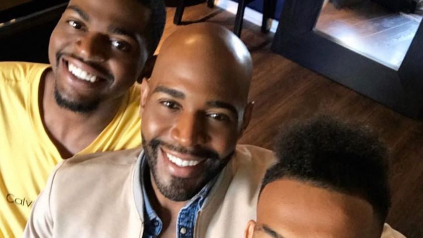 Karamo Brown mit seinen beiden Söhnen Jason und Chris