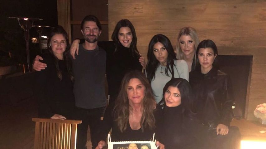 Familienzusammenkunft der Jenner und Kardashian