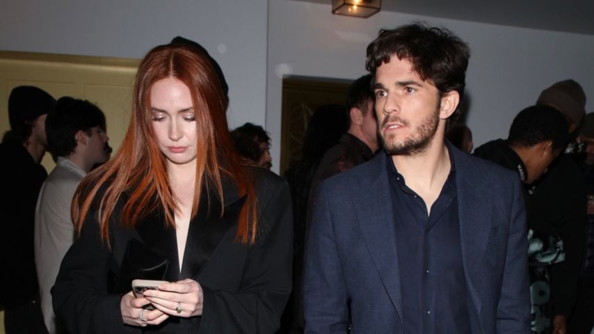 Karen Gillan und Nick Kocher bei der After Party der Golden Globes 2024