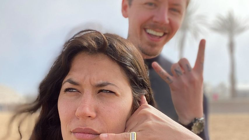 Karima McAdams und Professor Green