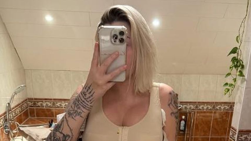 Karina Bauer nach einer Brust-OP