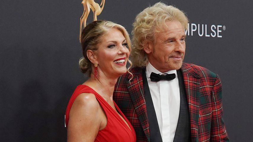 Karina Mroß und Thomas Gottschalk