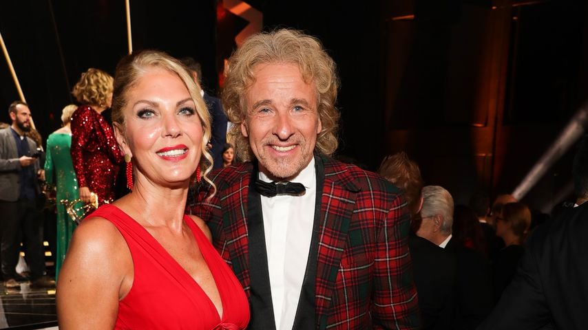 Karina Mroß und Thomas Gottschalk