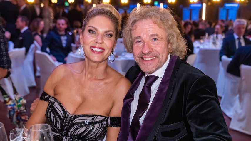 Thomas Gottschalks Freundin begeistert mit Mega-Dekolleté