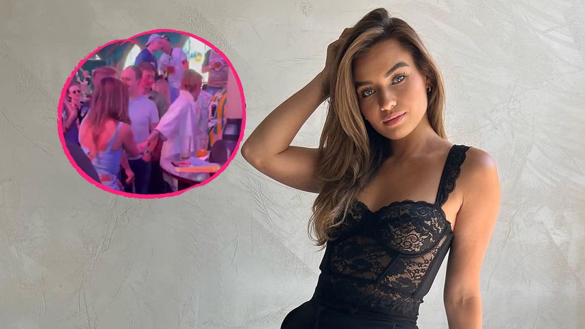 Hand in Hand im Club: Turtelt Karina Wagner mit Matze Höhn?