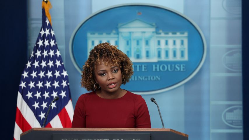 Karine Jean-Pierre, Pressesprecherin des Weißen Hauses