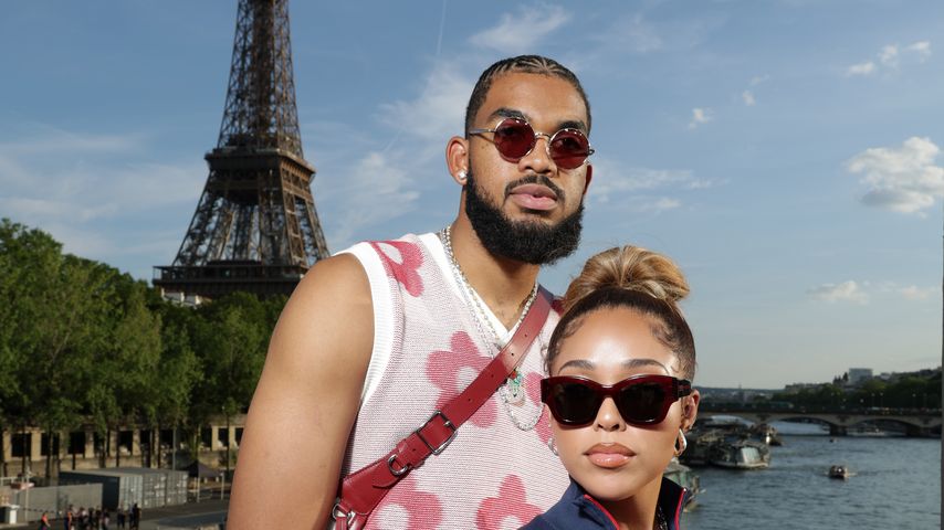 Karl-Anthony Towns und Jordyn Woods, Paris Fashion Week 2023