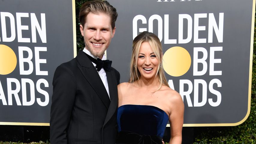 Karl Cook und Kaley Cuoco bei den Golden Globe Awards im Januar 2019 in Beverly Hills