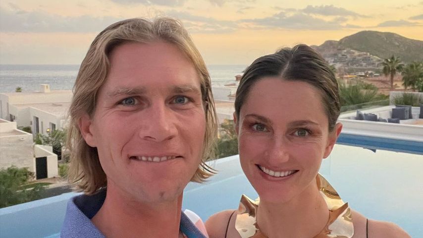 Karl Cook und seine Mackenzie Drazan im Dezember 2022