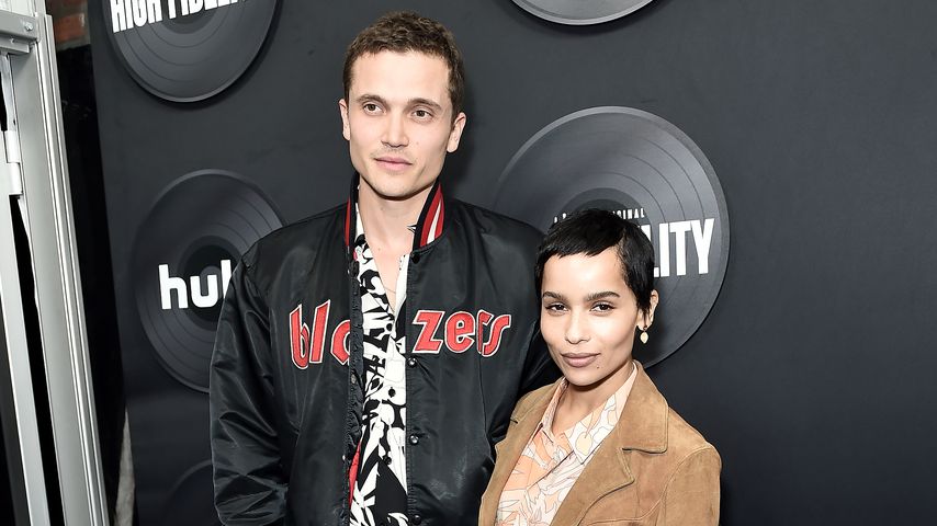 Karl Glusman und Zoë Kravitz bei der "High Fidelity"-Premiere in New York im Februar 2020
