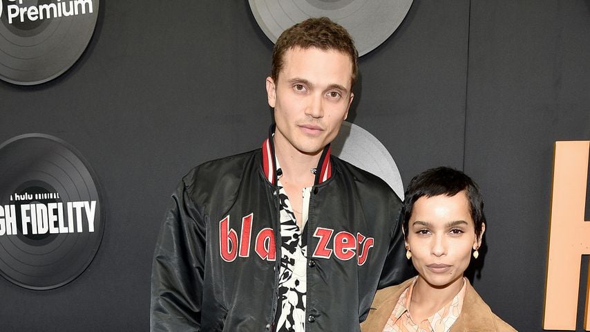 Karl Glusman und Zoe Kravitz im Februar 2020 in New York City