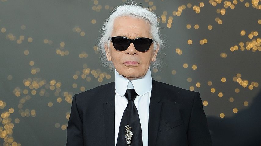 Karl Lagerfeld im März 2013 in Paris