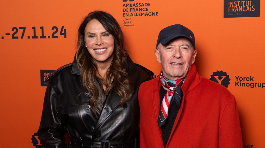 Karla Sofía Gascón und Jacques Audiard im November 2024