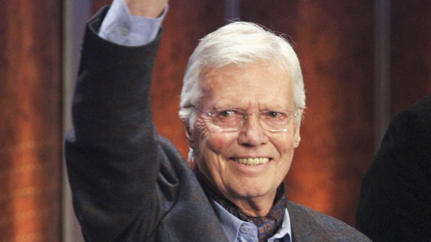 Karlheinz Böhm bei "Wetten Dass...?" in Halle im April 2006