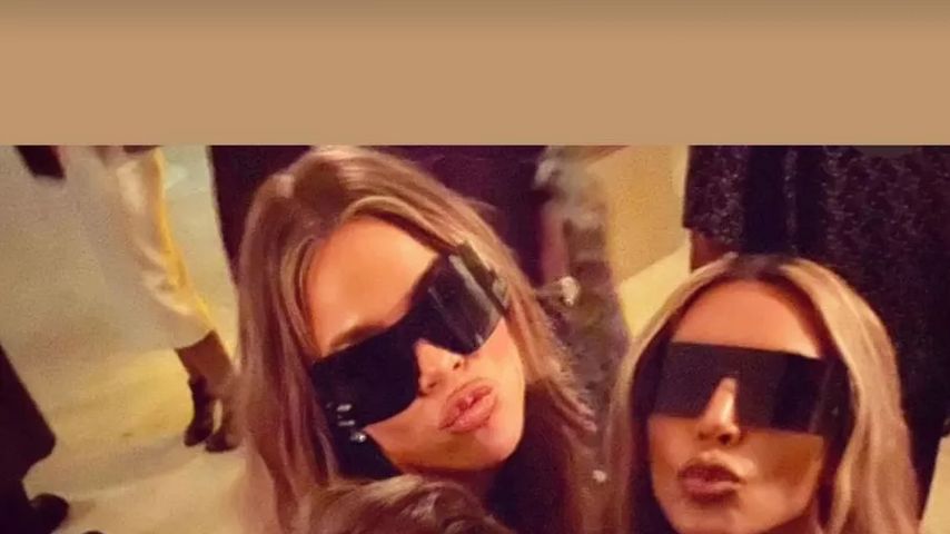 Karlie Kloss, Derek Blasberg, Khloé Kardashian und Kim Kardashian