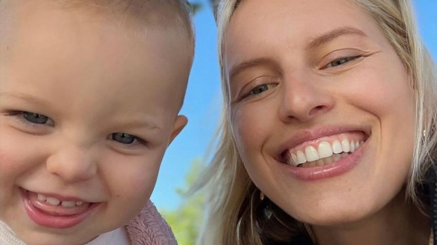 Karolina Kurkova mit ihrer Tochter Luna Grace