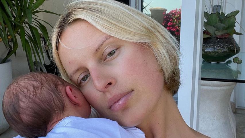 Karolina Kurkova und ihre Tochter Luna Grace im Mai 2021