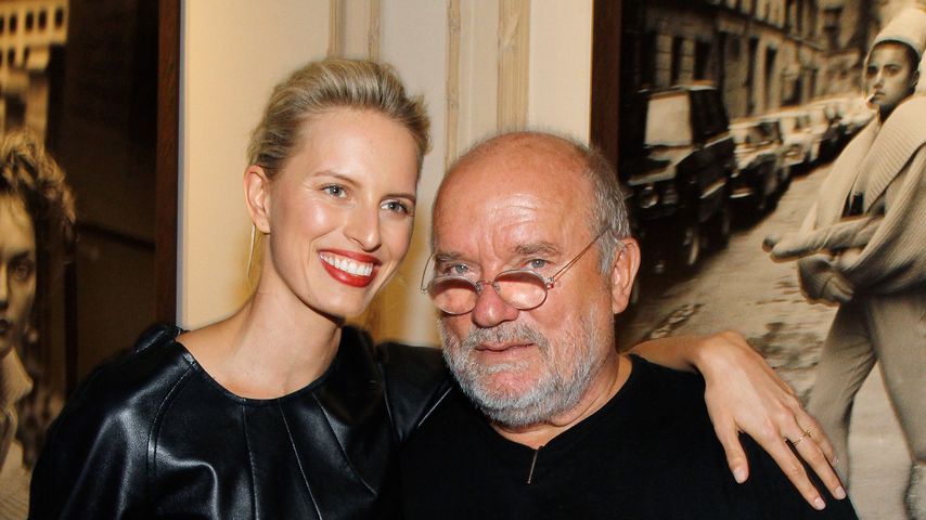 Karolina Kurkova und Peter Lindbergh , September 2013