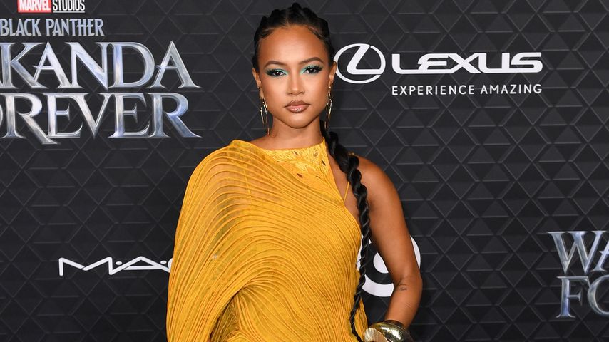 Karrueche Tran bei der "Black Panther: Wakanda Forever"-Premiere