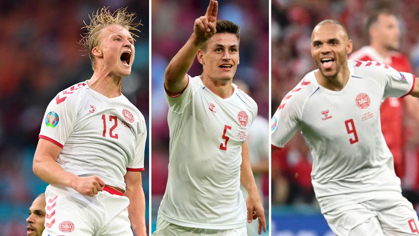 EM-Achtelfinale: So knackig sind die dänischen Torschützen!