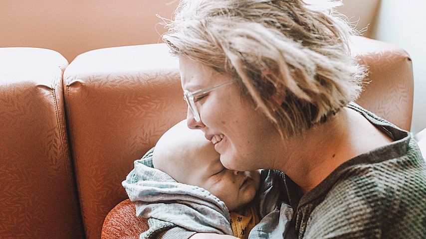 Kassady Bingham und ihr Sohn Milo
