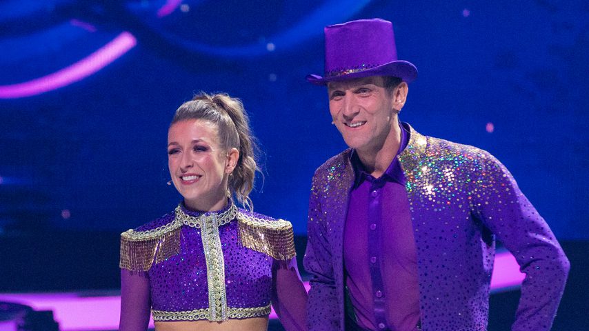 Kat Rybkowski und Peer Kusmagk bei "Dancing on Ice"