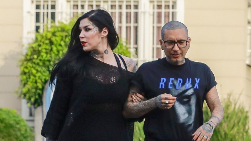 Kat Von D und Leafar Seyer im Januar 2020 in Los Angeles