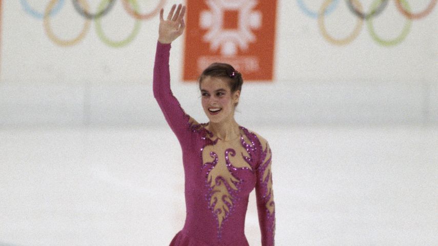 Katarina Witt bei den Olympischen Spielen 1984 in Sarajevo