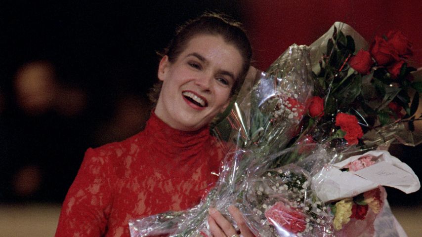 Katarina Witt bei der Eiskunstlauf-Weltmeisterschaft 1994 in Uniondale, New York