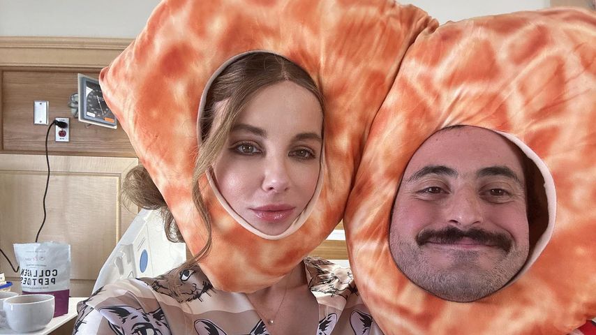 Kate Beckinsale und ein Freund im Krankenhaus
