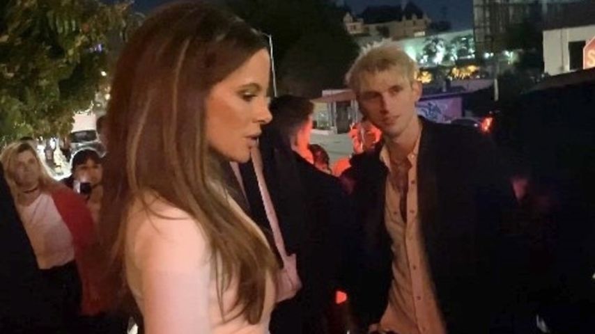 Kate Beckinsale und Machine Gun Kelly vor dem Chateau Marmont in Hollywood