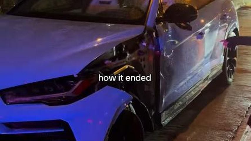 Kate Cassidys Auto nach einem Unfall, Oktober 2025