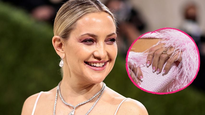 Nach Verlobung: Kate Hudson präsentiert Ring bei Met Gala