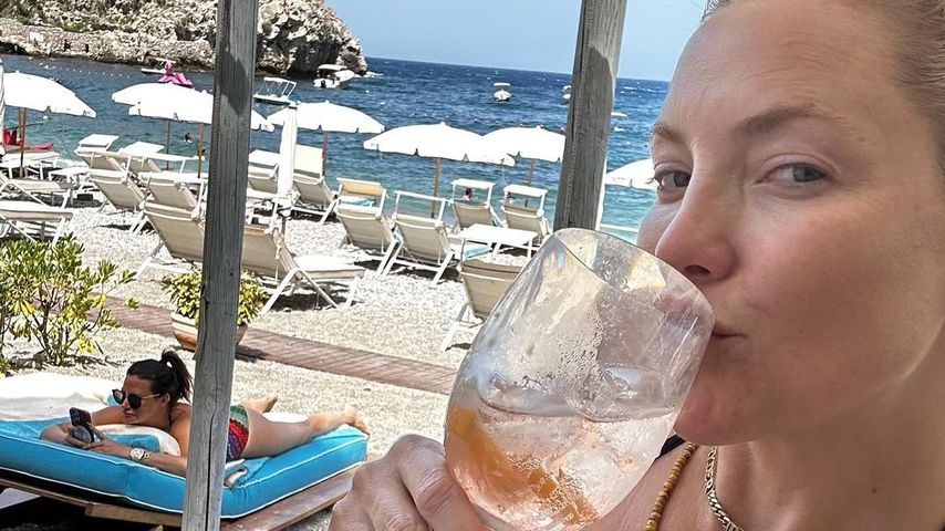 Natürlich schön: Kate Hudson teilt Strand-Fotos mit Kids