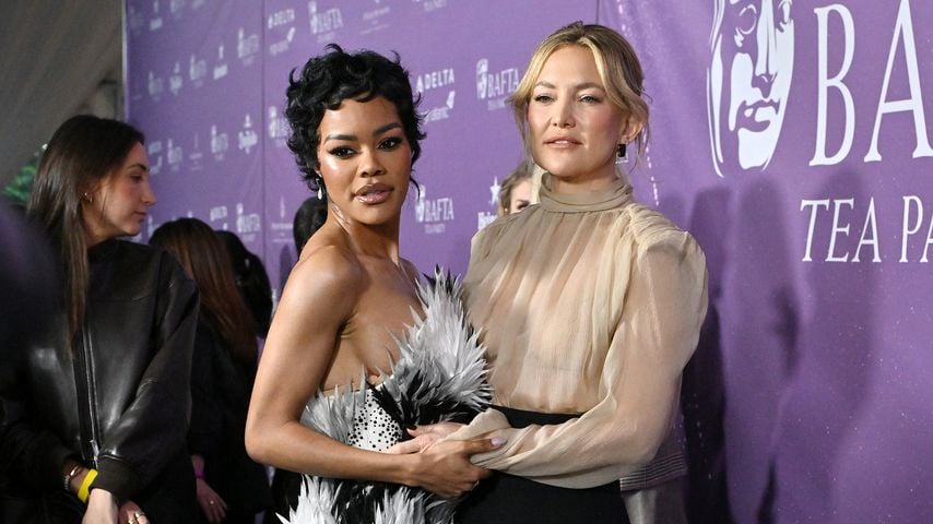 Glitzer und Glam: Hollywood-Stars erobern BAFTA Tea Event