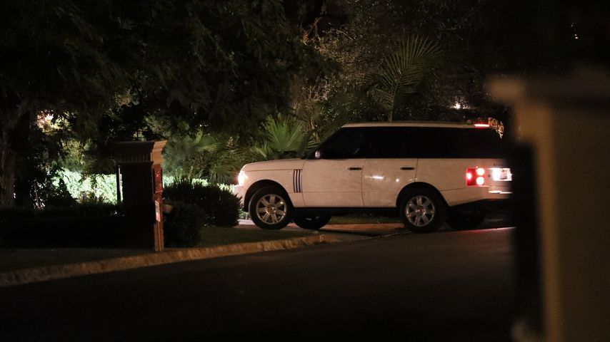 Kate Hudsons Auto auf ihrem Anwesen Pacific Palisades im Oktober 2019