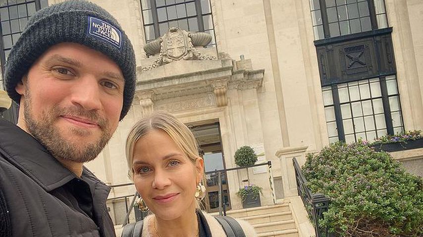 Kate Lawler mit ihrem Partner Martin